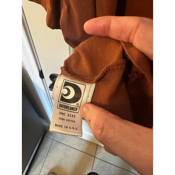 Daydreamer One Size Tim McGraw Country Cowboy Velvet Cotton Short Sleeve Top - Picture 7 of 8